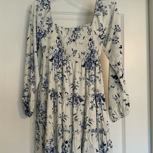 Altar’d State Annika Long Sleeve Mini Dress